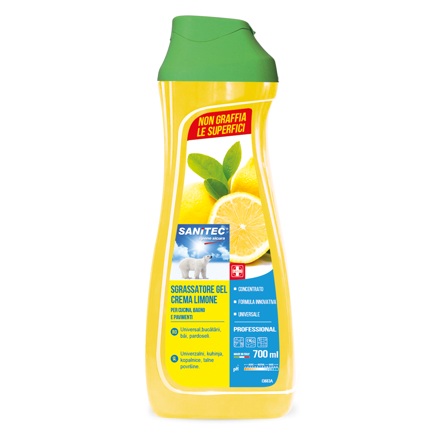 SGRASSATORE GEL Crema Limone