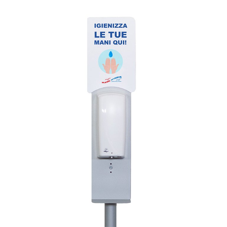 COLONNA CON DISPENSER AUTOMATICO